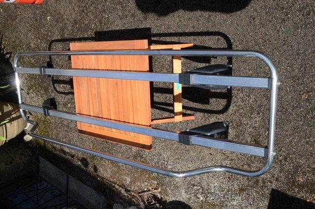 Preview of the first image of Sports car large luggage boot rack.