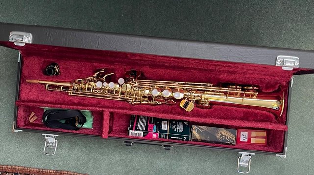 Preview of the first image of Yamaha soprano saxophone.
