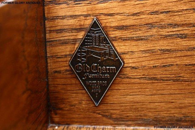 Image 24 of OLD CHARM LIGHT OAK TWO DRAWER OCCASIONAL COFFEE TABLE STAND