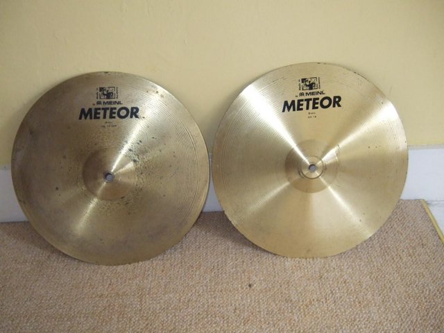 Preview of the first image of Meinl Meteor Hihat Cymbals.