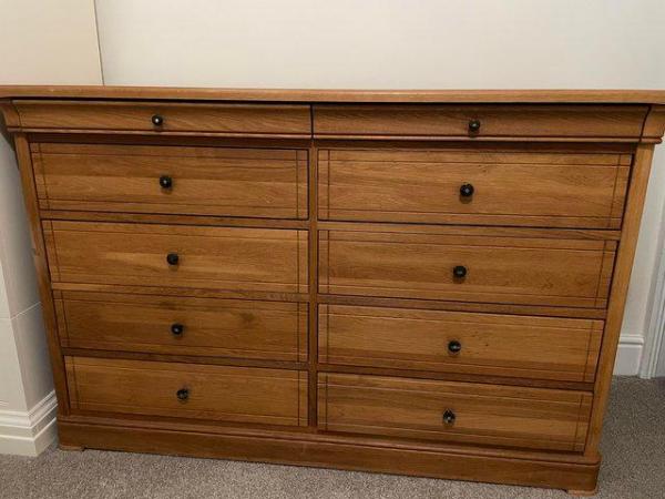 Image 3 of Large chest of draws-Solid oak high quality furniture