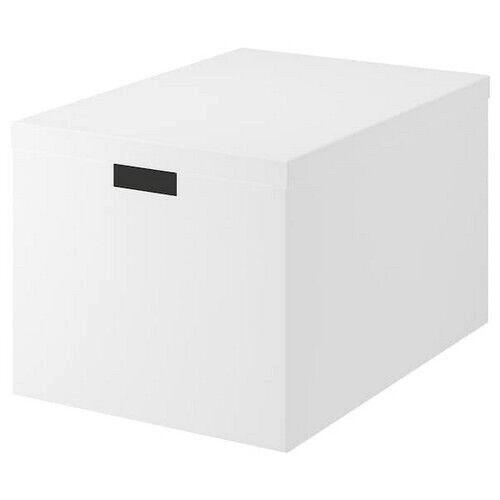 Preview of the first image of IKEA TJENA LARGE STORAGE BOX WITH LID, 35x50x30cm, NEW.