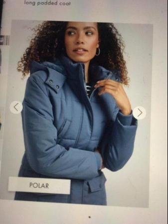 Image 1 of COTTON TRADERS LADIES PADDED COAT( size 14)