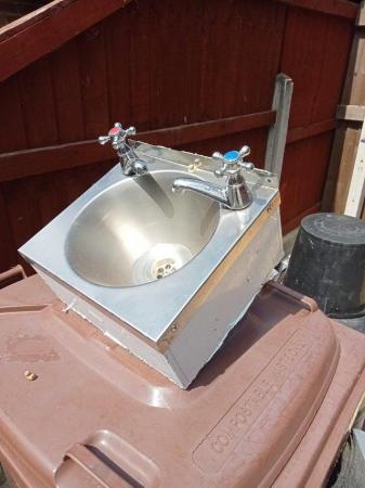 Image 3 of Small sink with taps ideal for camper
