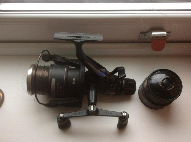 Preview of the first image of Shimano Baitrunner Aero GT 6010 Reel Never used.