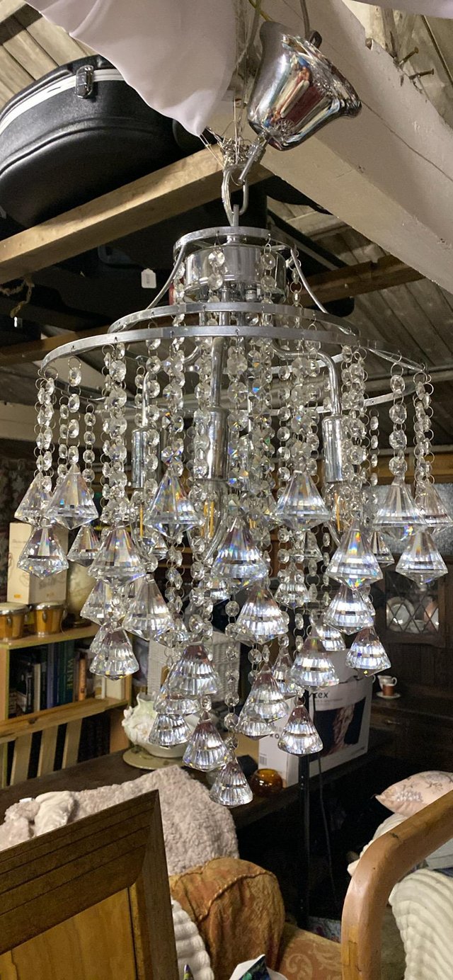 Chandelier Dansk 4 bulbs beautiful — photo 3 of 3