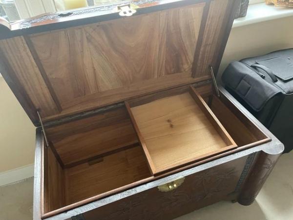 Image 3 of Beautiful Camphor wood chest for sale