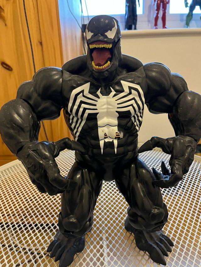 Preview of the first image of Venom action figure for sale in Middlesbrough.