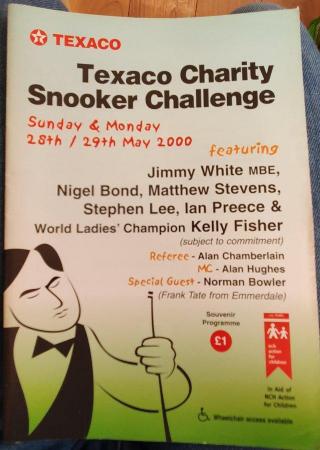 Image 2 of Texaco Charity Snooker Challenge Programme 2000