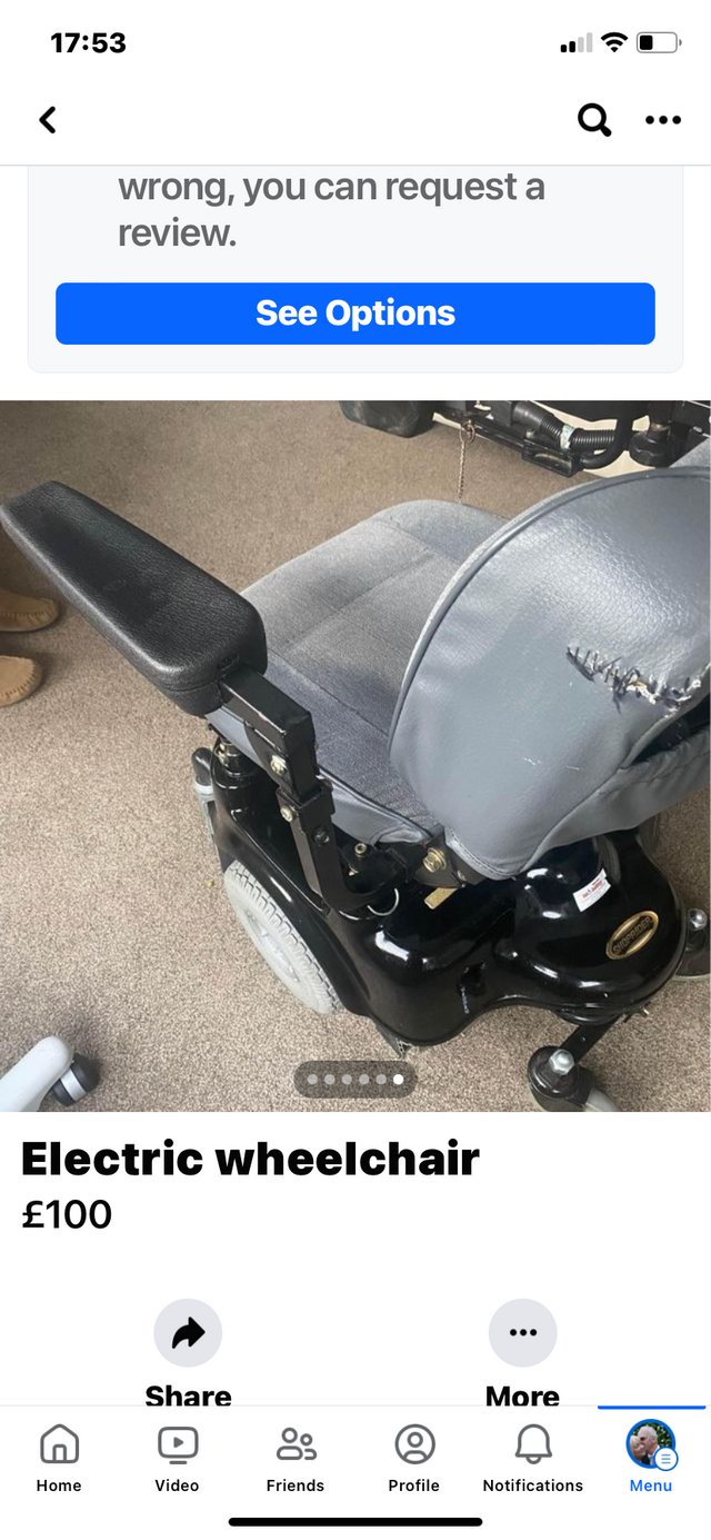 Preview of the first image of Power wheelchair for sale.