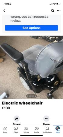 Image 1 of Power wheelchair for sale