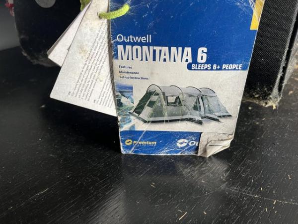 Image 3 of Montana 6 man tent outwell