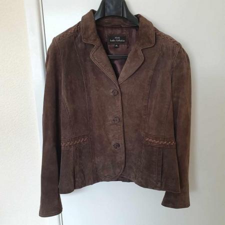 Image 2 of Ladies Suede Jacket photo does not do justice
