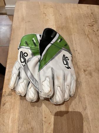 Image 1 of Kookaburra Super Green Wicket Keeper Gloves