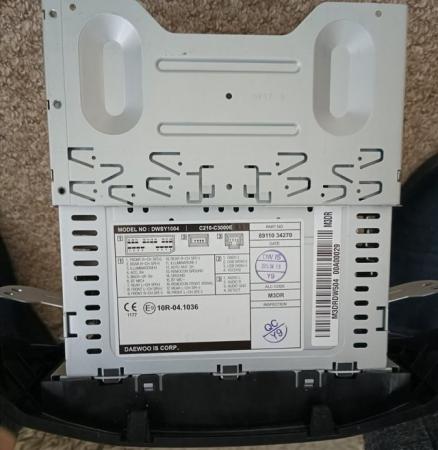 Image 1 of Ssangyong Korando 2.2D Radio Stereo CD Player (Code Unknown)