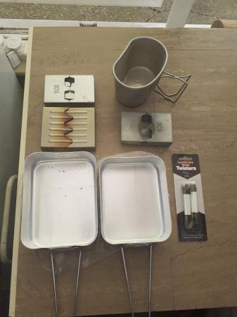 Image 1 of Army canteen and cooker and accessories