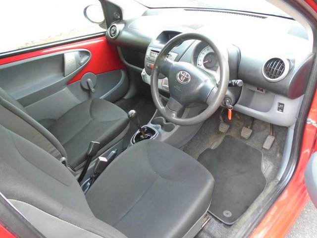 Preview of the first image of TOYOTA  AYGO  -RED-  *LOW MILEAGE* Long MOT.