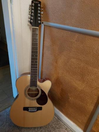 Image 3 of 12 string Electro acoustic  guitar