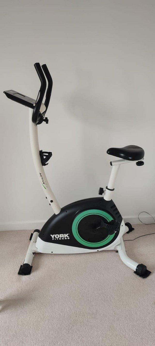 York active 120 exercise bike sale