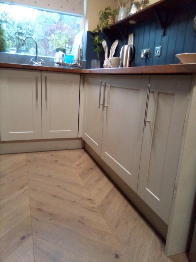 Preview of the first image of Shaker style kitchen cabinet doors.