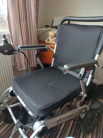Image 1 of Folding mobility chair very good condition no longer require