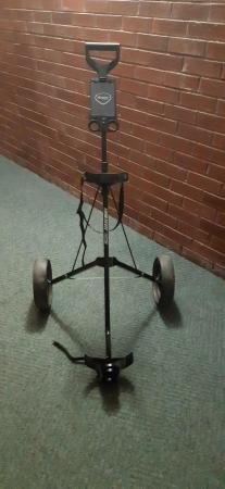 Image 2 of Golf trolley for sale very light solid and easy to store and