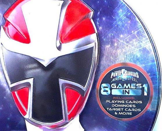 Image 4 of 8 x POWER RANGERS GAMES in a TIN - unused
