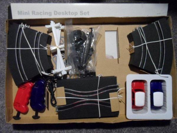 Image 2 of Desk top! Mini racing set complete!