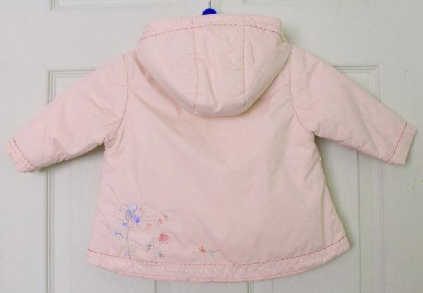 Image 2 of Pretty Baby Girls Pink Coat By Next - Age 6 - 9 months   B22