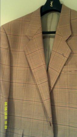 Image 1 of Check Jacket By Y.S.L. Size 42 inch.
