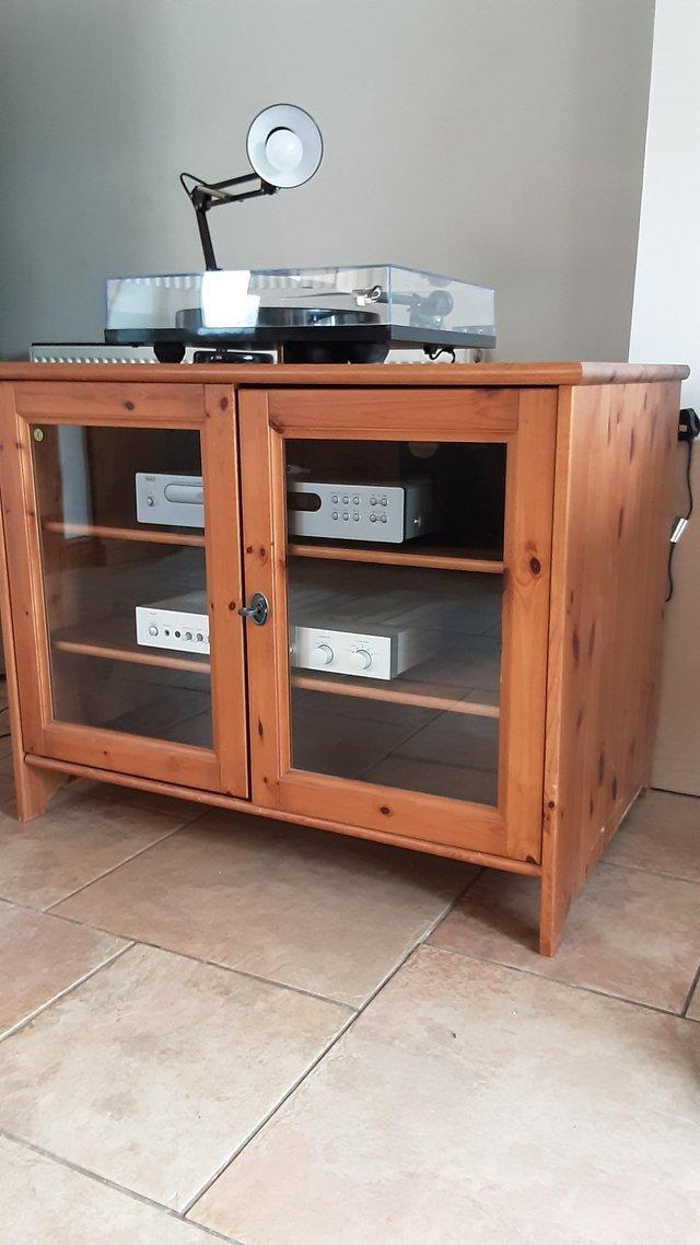 Preview of the first image of Tv/ hi fi unit for sale in real wood.
