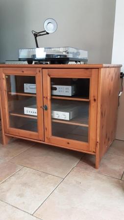 Image 1 of Tv/ hi fi unit for sale in real wood