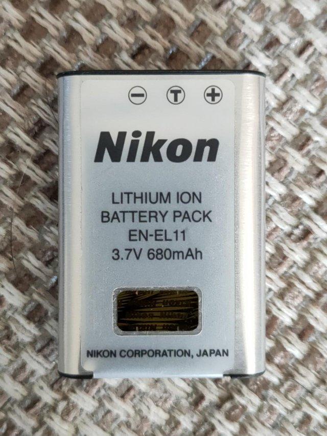 Preview of the first image of Nikon CoolPix S550 Charger & Battery.