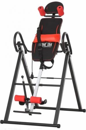Image 2 of HOMCOM UKA91-0900331 Inversion Table - Lower Back Pain Relie