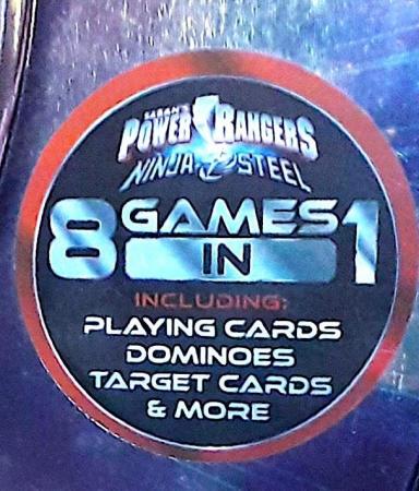 Image 2 of 8 x POWER RANGERS GAMES in a TIN - unused