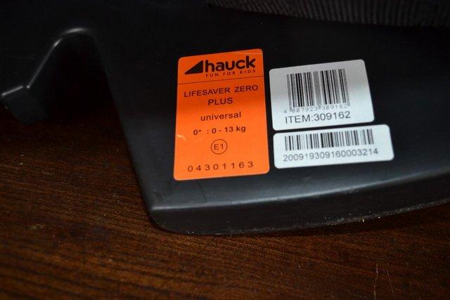 Image 5 of Hauck baby seat Fun for kids Good condition black 0-13 kg