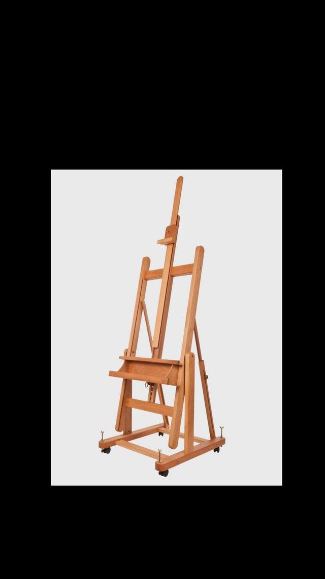 Preview of the first image of Mabef M / 18 Studio Easel For Vertical And Horizontal Use.
