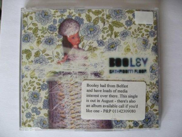 Image 1 of Booley – Bathroom Floor – CD Single – Medieval Haircut Recor