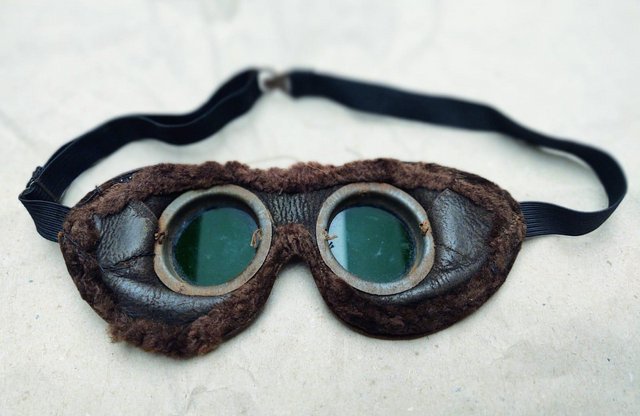 Preview of the first image of WWI Flying Corps Night Vision Goggles.