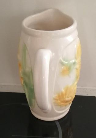 Image 19 of Poet Laval Pottery Ceramic Jug/Vase 7" Tall.