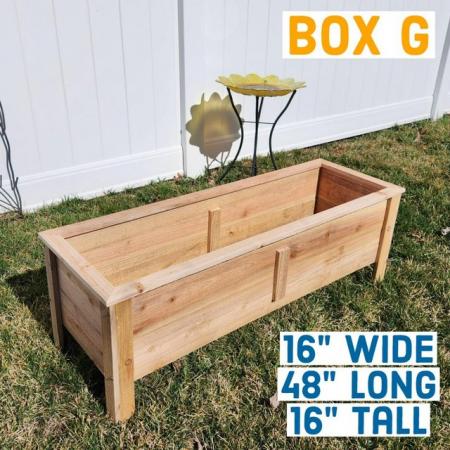 Image 2 of Wooden planters for sale -various sizes