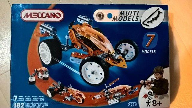Preview of the first image of MECCANO 4505 Motion System Multi Vehicle 7 Models New.