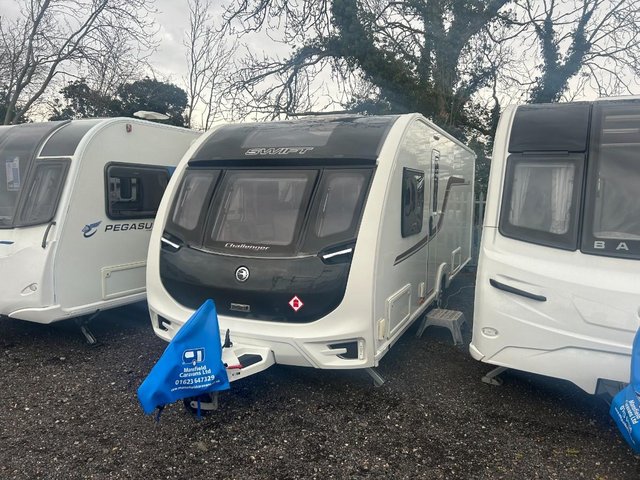 Preview of the first image of Swift Challenger 580, 2017 4 berth caravan*trans island bed*.