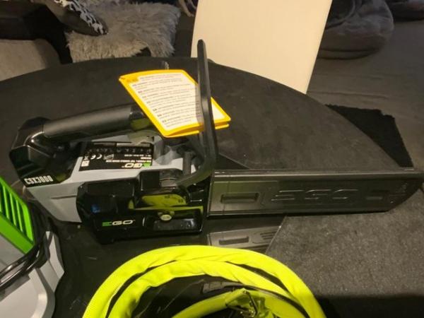 Image 2 of Chainsaw 12inch EGO professional tree surgeon full kit new