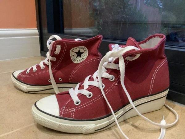 Image 2 of CONVERSE ALL STAR Ankle shoes with small wedge