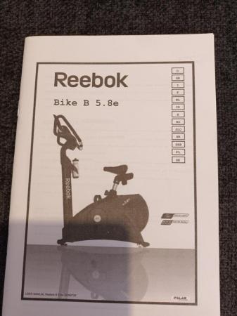 Image 7 of REEBOK B 5.8e EXERCISE BIKE Limited edition