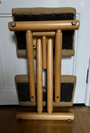 Image 2 of Retro folding healthy back chair, kneeling stool