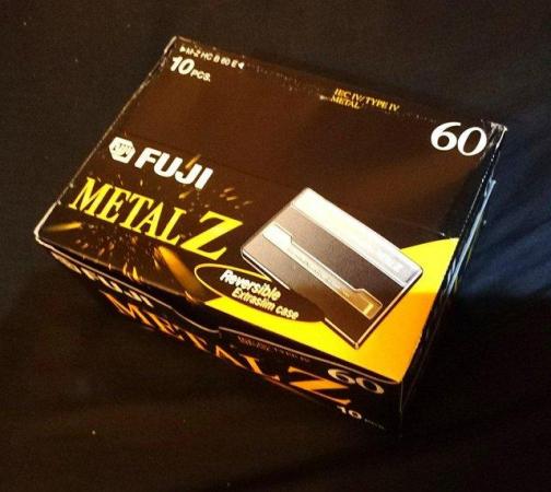 Image 3 of Fuji Metal Z60 Audio Cassette Tapes (10)