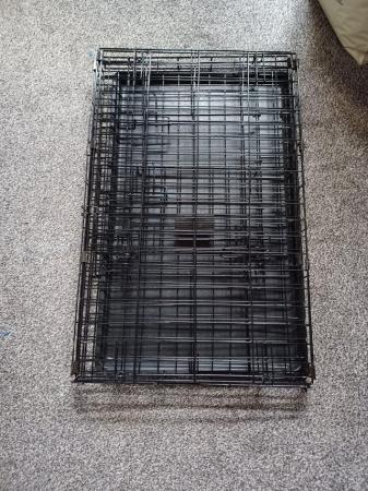 Image 1 of Medium size folding Dog crate