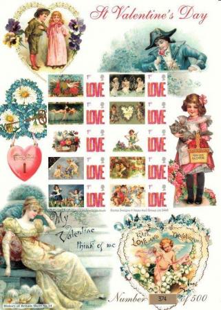 Image 9 of Mint Condition Bradbury Stamp Sheets